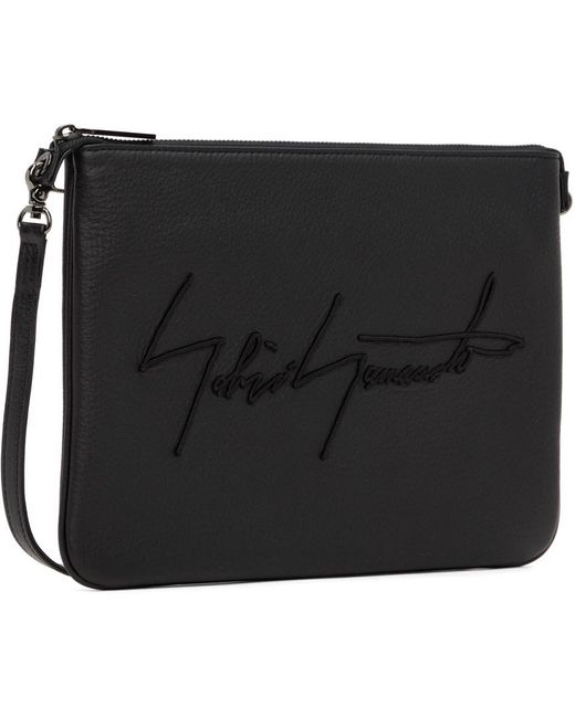 Yohji Yamamoto Discord Signature Bag in Black for Men | Lyst UK
