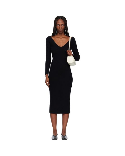 arch4 Black Bridgewater Midi Dress