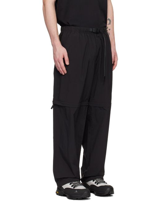 Pantalon de randonnée transformable noir Gramicci pour homme en coloris Black