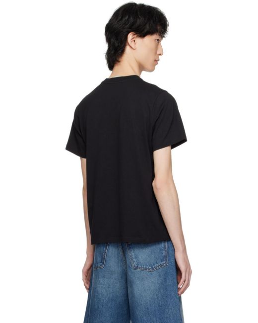 T-shirt noir à ferrures en forme de hautparleur Coperni pour homme en coloris Black