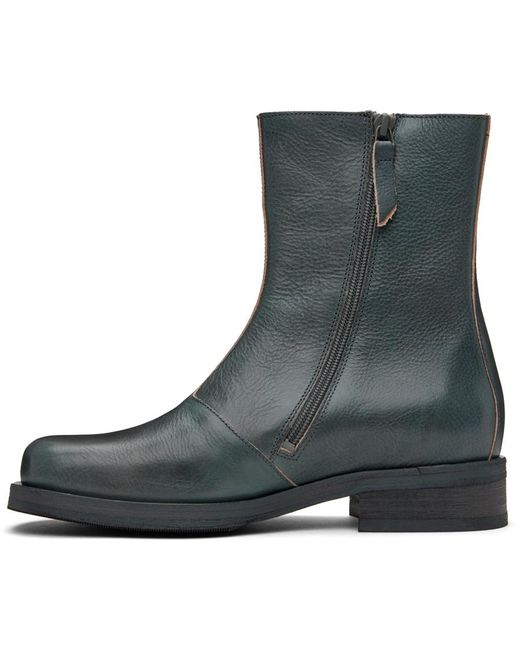 Our Legacy Green Blue Camion Boots for men