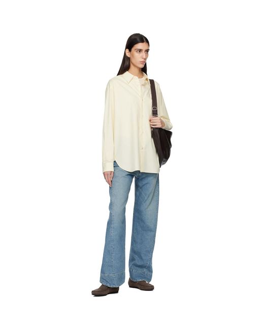 Ssstein Blue Twist Cut Jeans