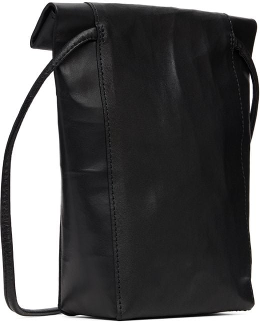 Vivienne Westwood Black Maria Crossbody Pouch for men