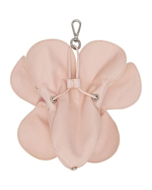 Simone Rocha Natural Flower Coinpurse Keychain