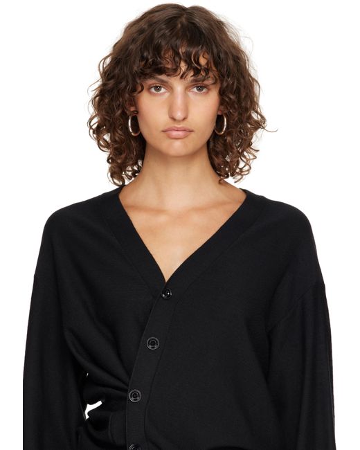 Moyennes Boucles D'Oreilles À Anneau Sophie Buhai en coloris Black