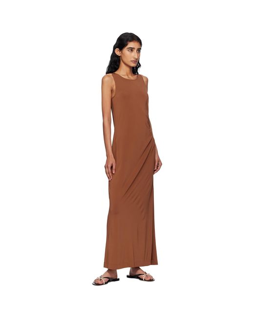 Max Mara Black Caro Maxi Dress