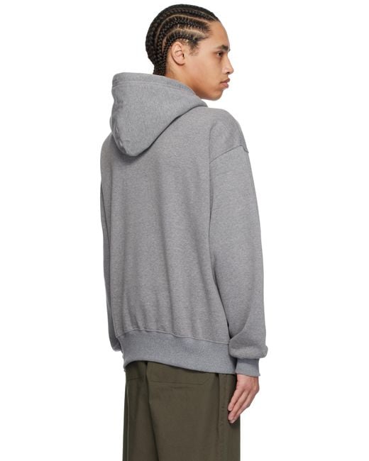 The North Face Gray Evolution Vintage Hoodie for men