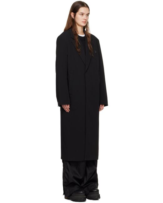 Manteau noir à simple boutonnage Wooyoungmi pour homme en coloris Black