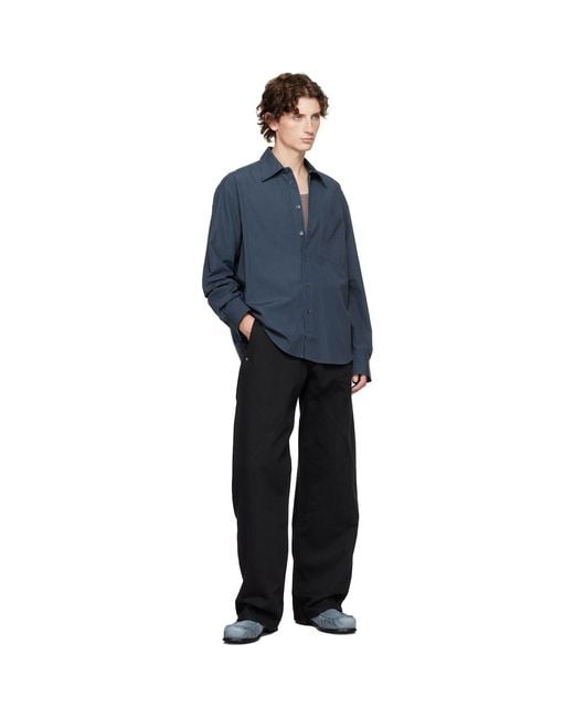 J.W. Anderson Black Twisted Workwear Jeans for men