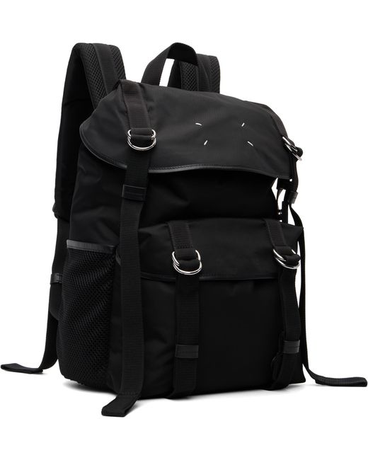 メンズ Maison Margiela ブラック ミディアム High Tech バックパック Black