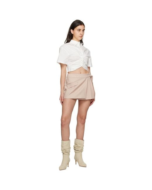 Anna Quan Natural Tyra Miniskirt