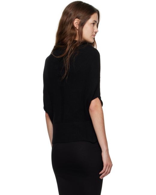 Pull Sans Manches Noir Rick Owens en coloris Black