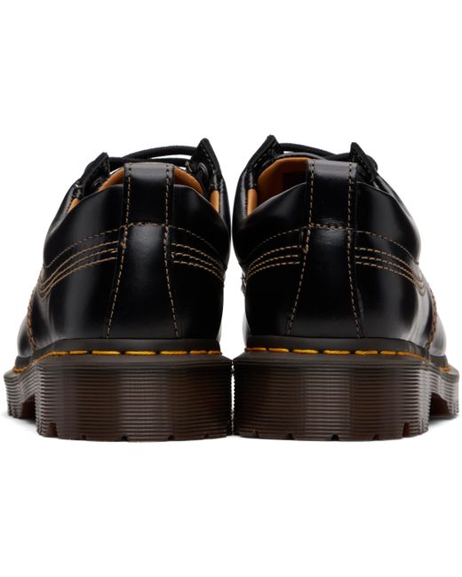 Dr. Martens Black Leather Lowell Derbys for men