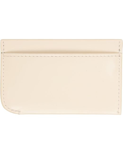 Jacquemus Black Off- 'Le Porte Curvo' Card Holder