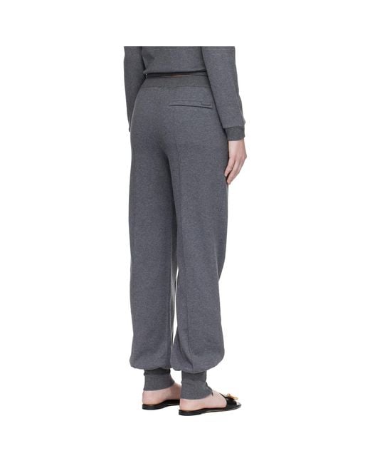 Tom Ford Black Cotton Lounge Pants