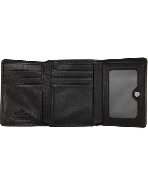 Vivienne Westwood Black Small Frame Wallet for men