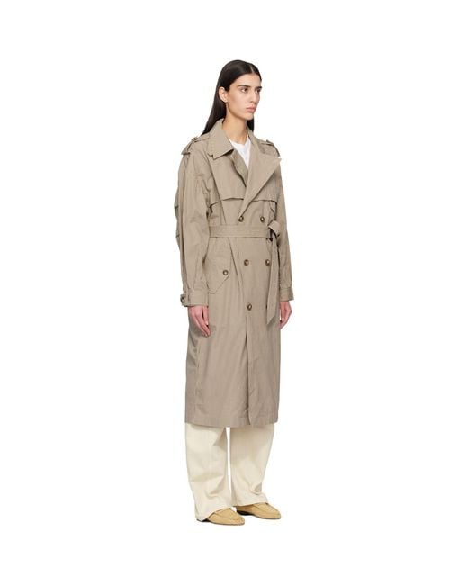 Isabel Marant Black Chilma Trench Coat