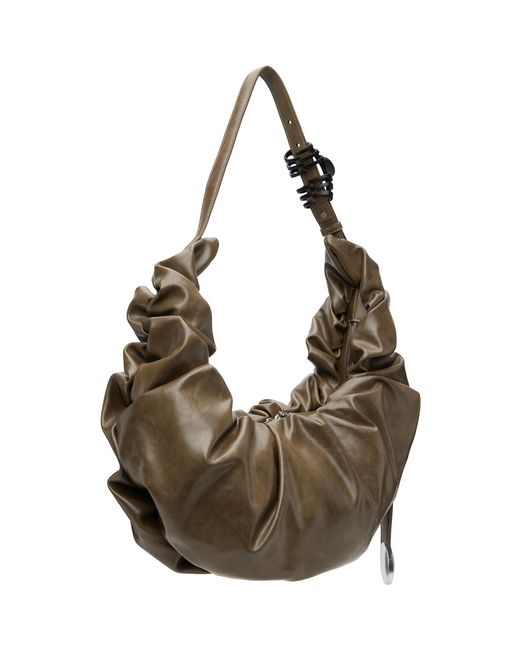 DIESEL Brown Taupe Grab-D L Bag
