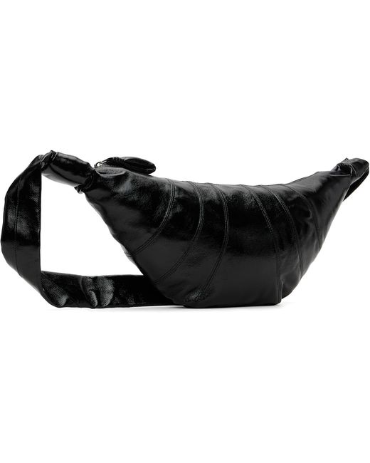 Lemaire Black Medium Croissant Bag