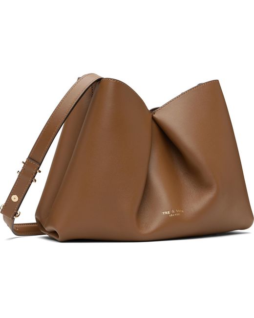 Rag & Bone Brown Tan Bloom Medium Crossbody Bag