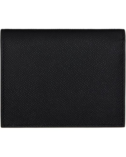 Ferragamo Black Gancini Compact Wallet