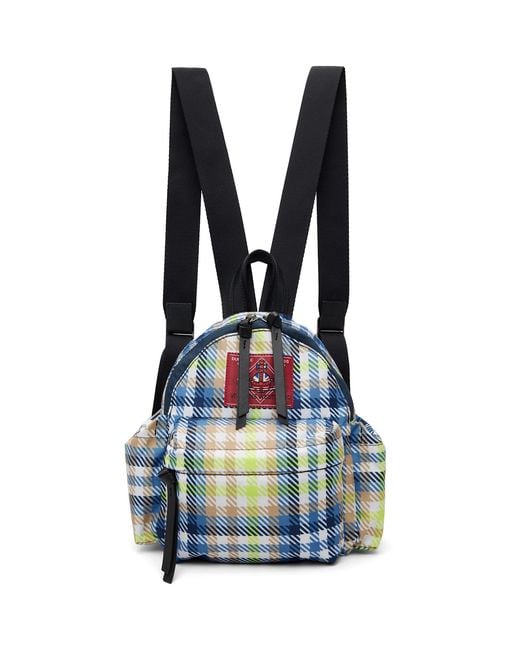 Vivienne Westwood Blue George Small Backpack