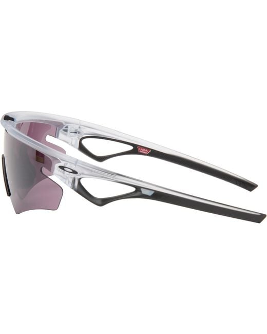 Oakley Purple Transparent Sphaera Slash Sunglasses for men