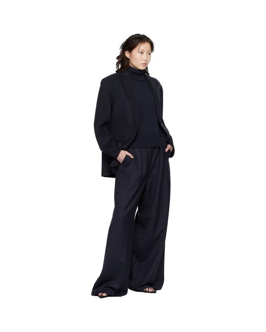 Anine Bing Blue Quinn Blazer