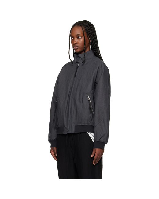 Post Archive Faction PAF Black Opening Bomber Jacket