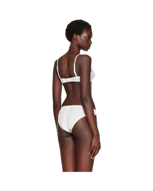 Cou Cou Brown 'The Voile' Bra
