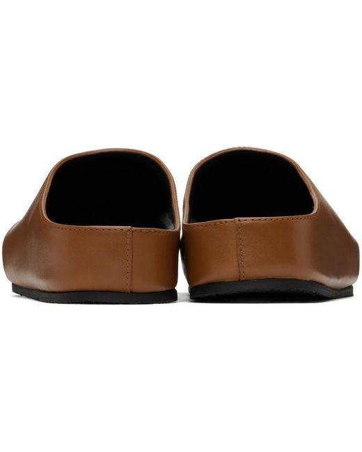 Studio Nicholson Black Ssense Exclusive Wearing Slip-On Loafers