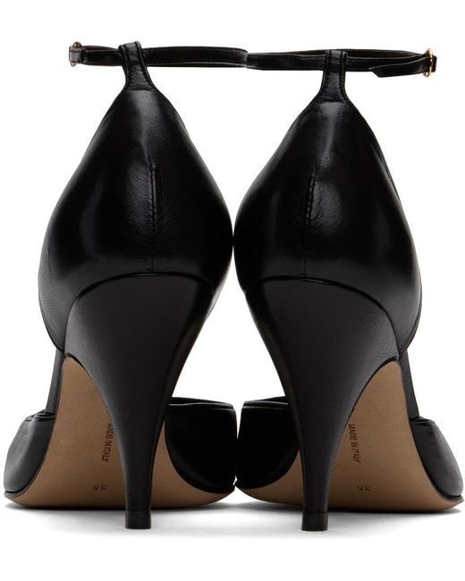 【関税込み】The Row ブラック Liisa D'Orsay パンプス The Row Liisa D'orsay パンプス ブラック | Lyst