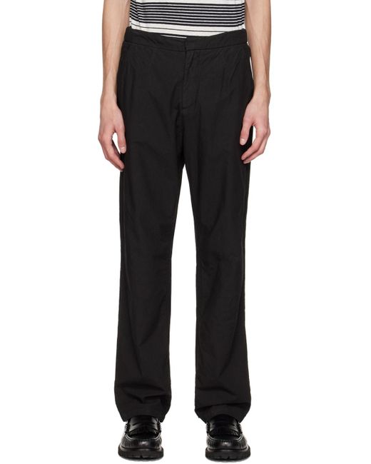 Norse Projects Black Aaren Trousers for men