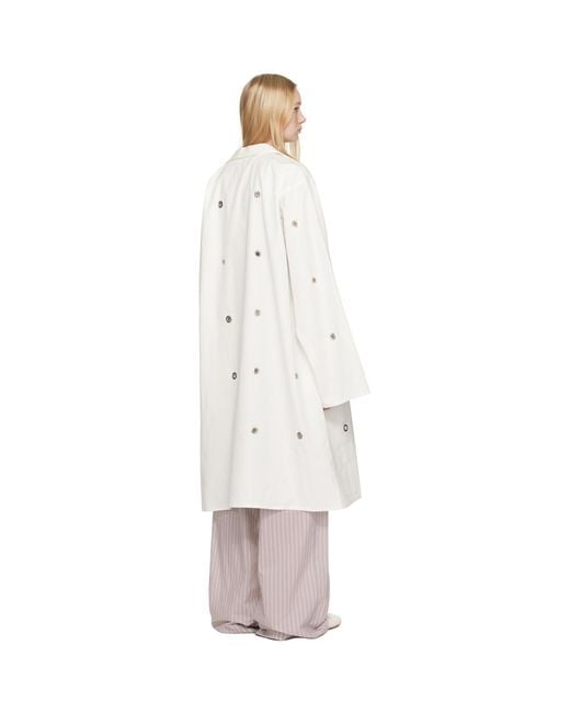 Sofie D'Hoore Natural Off- Chesterfield Coat