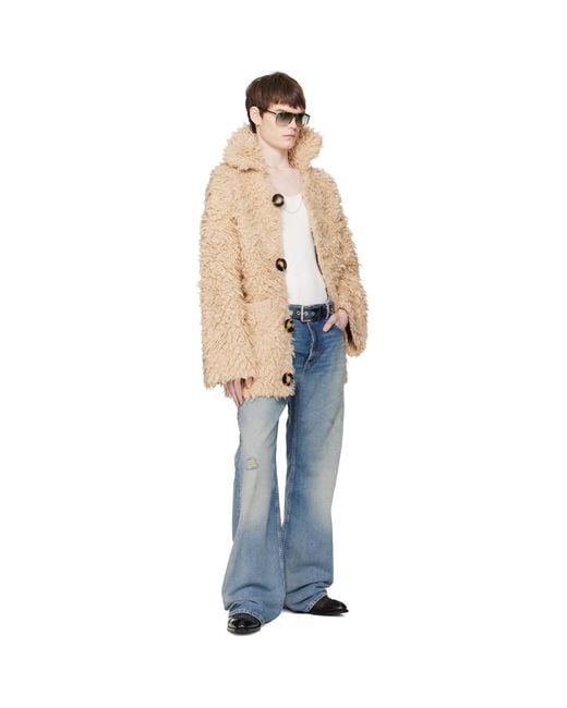 Acne Blue 2021M Regular Fit Jeans for men