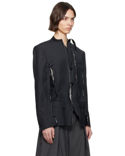 HODAKOVA Horse Hair テーラードジャケット Black