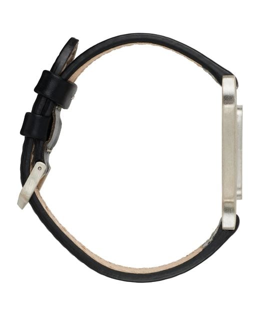Our Legacy Gray 'No Time' Watch Bracelet for men
