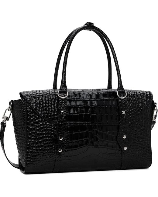 Vivienne Westwood Black Bettina Medium Hand Bag for men