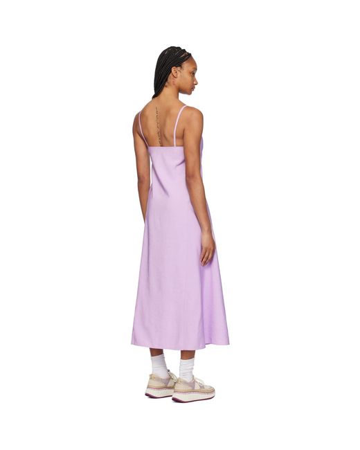 Maison Kitsuné Multicolor Strap Maxi Dress