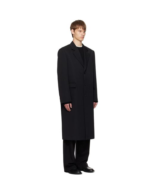 The Row Compa Coat in Black for Men | Lyst UK