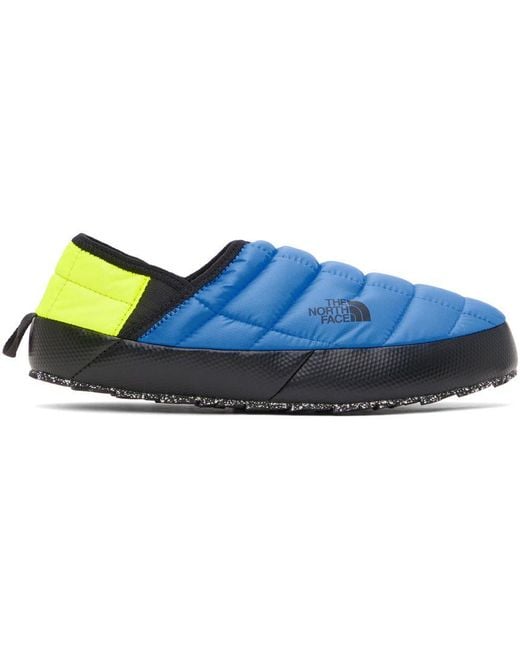 The North Face Blue Thermoball Traction Mule V Slippers for Men | Lyst