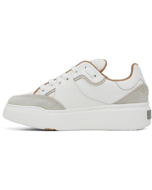 【関税込み】Max Mara トープ Maxi Active スニーカー Max Mara Maxi Active leather sneakers Max Mara