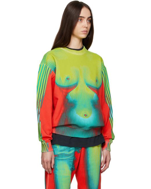 Y. Project Multicolor Jean Paul Gaultier Edition Body Morph Sweatshirt
