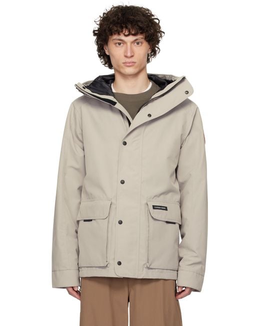 Canada Goose Natural Beige Lockeport Jacket for men