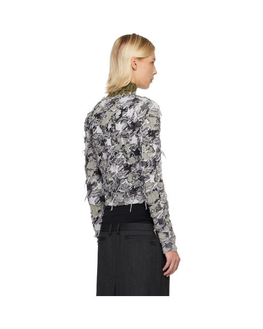 DIESEL Black M-Sibylla Cardigan