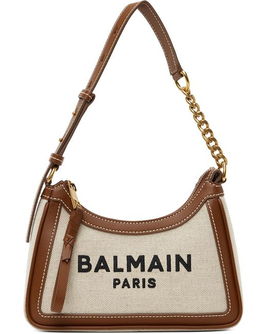Balmain Brown B-army Bag