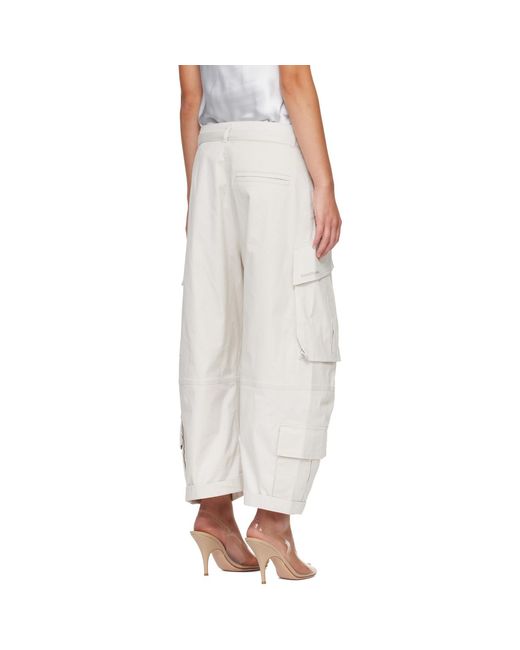 Acne Natural Belt Cargo Pants