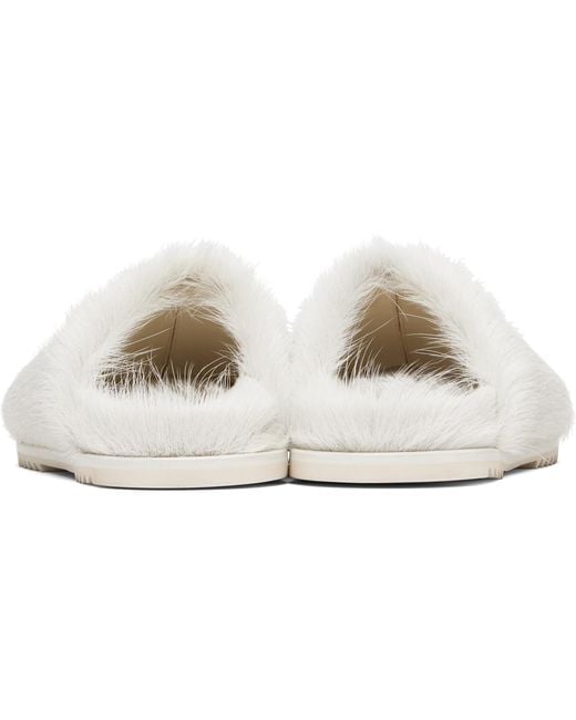 Rick Owens Black Off- Pillow Granola Sandals