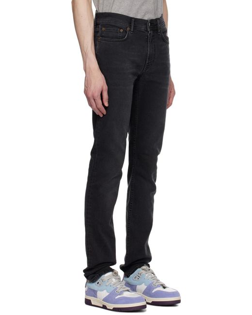 Acne Black North Jeans for men