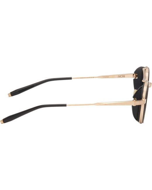 Akoni Black Astria Sunglasses for men